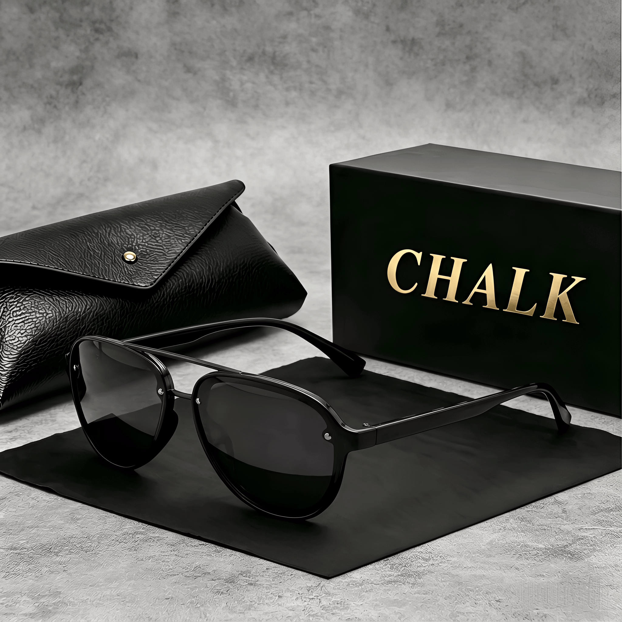 Vintage Fashion Runway - CHALK Polarized Men's Sunglasses Vintage High-End