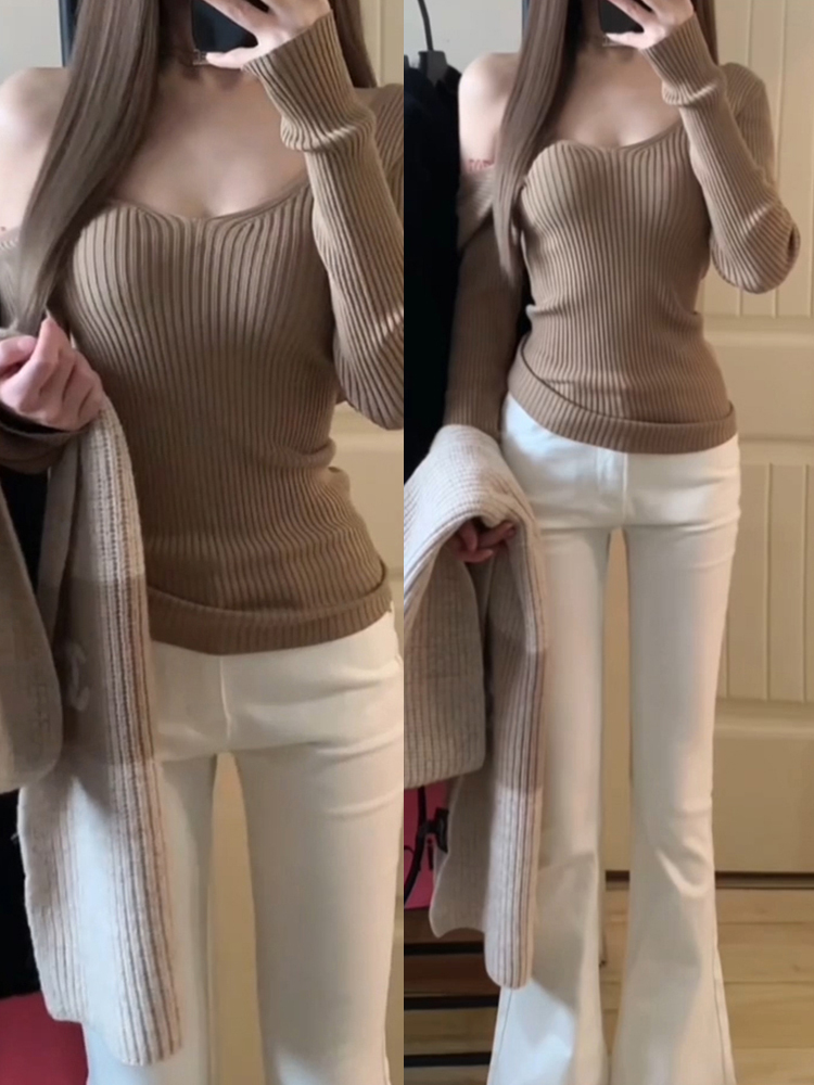 Vintage Urban Fashion - Sweaters Jumpers Pullovers Women Emotion Skeleton