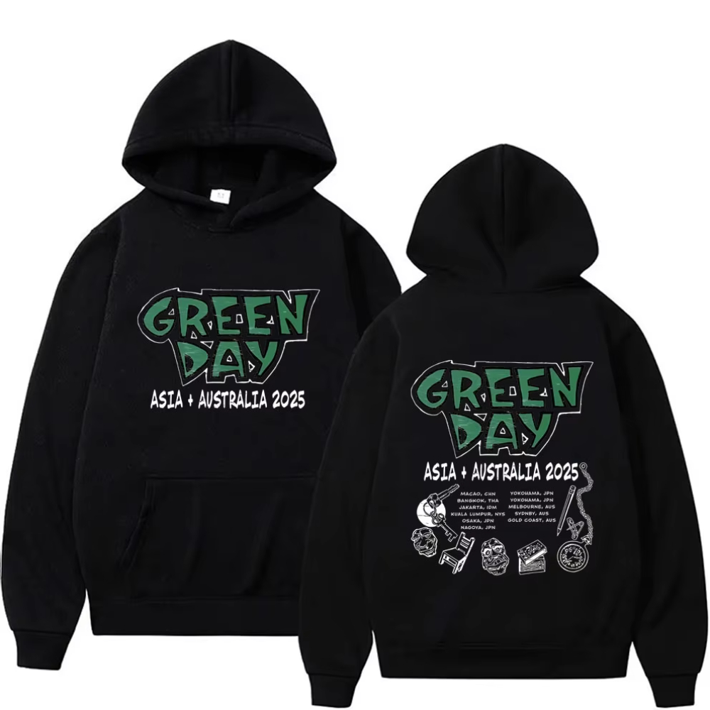 Vintage Fashion Australia - Limited Punk Band Green Day Asia