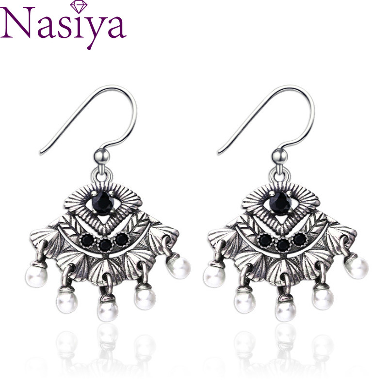 Vintage Fashion Boutique - NASIYA Silver Earrings Jewelry DIY Boutique