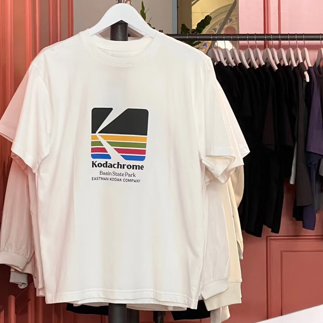 Vintage Fashion Photography - Kodak Kodachrome Rainbow Logo Unisex Cotton