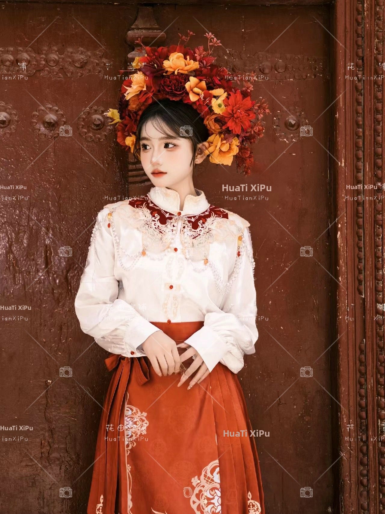 Quanzhou Xunpu Girl's Hanfu Fl - Vintage Fashion Photography ulasan dan harga