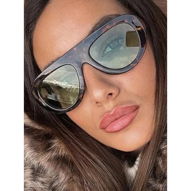 Y2K Retro Round Sunglasses Tre - Vintage Fashion Y2K ulasan dan harga