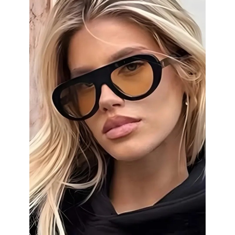 Y2K Retro Round Sunglasses Tre - Vintage Fashion Y2K ulasan dan harga