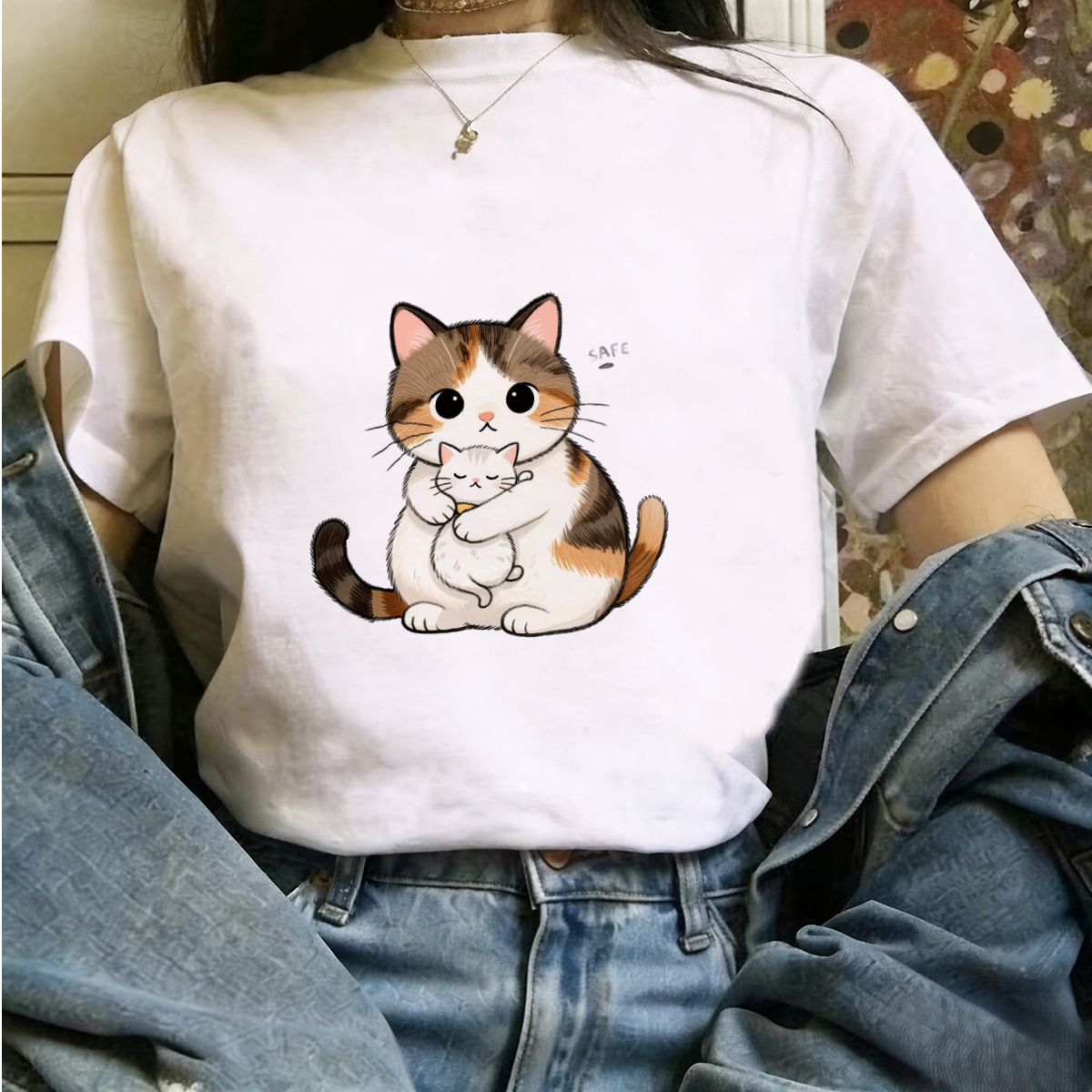 Vintage Graphic Woman Y2K Over - Vintage Urban Fashion ulasan dan harga
