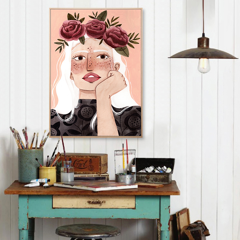 Vintage Fashion Abstract Wall  - Vintage Fashion Prints For Wall ulasan dan harga