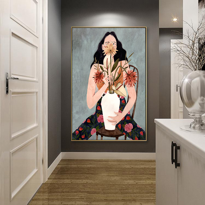Vintage Fashion Abstract Wall  - Vintage Fashion Prints For Wall ulasan dan harga