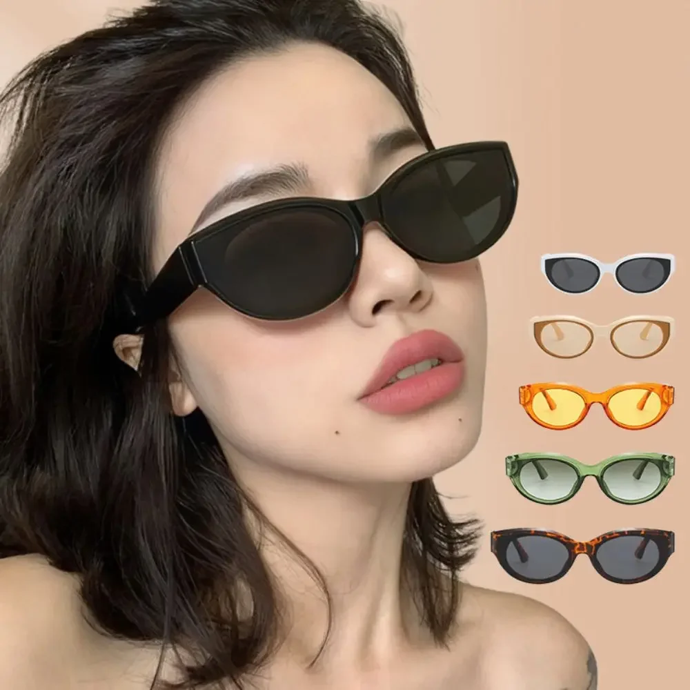 Vintage Cat Eye Sunglasses Wom - Vintage Fashion Y2K ulasan dan harga