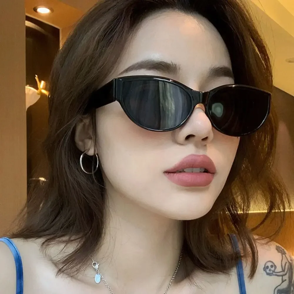 Vintage Cat Eye Sunglasses Wom - Vintage Fashion Y2K ulasan dan harga