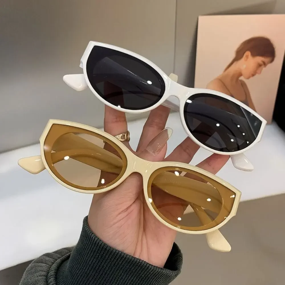 Vintage Cat Eye Sunglasses Wom - Vintage Fashion Y2K ulasan dan harga