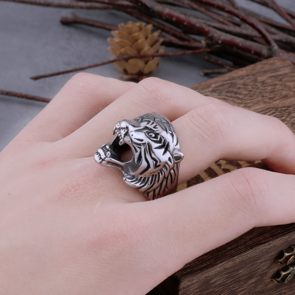 316L Stainless Steel Retro Dom - Vintage Fashion Boutique ulasan dan harga