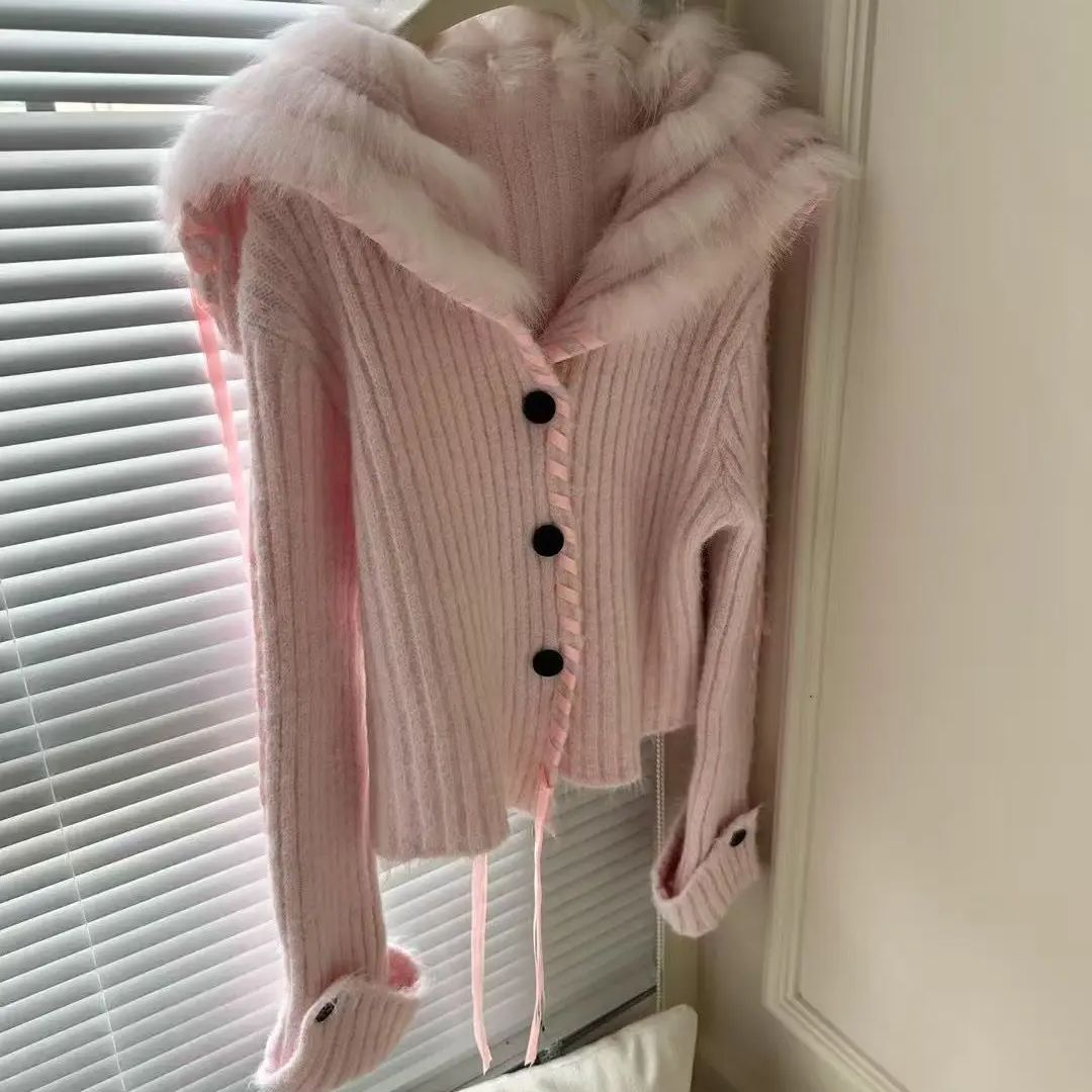 New Autumn Fashion Design Knit - Vintage Fashion Knitwear ulasan dan harga