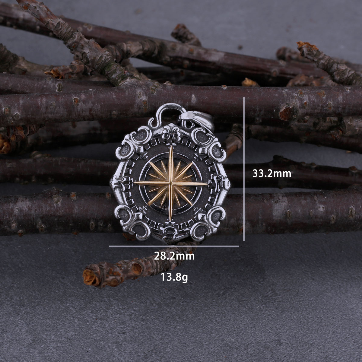 316L Stainless Steel Viking St - Vintage Fashion Boutique ulasan dan harga