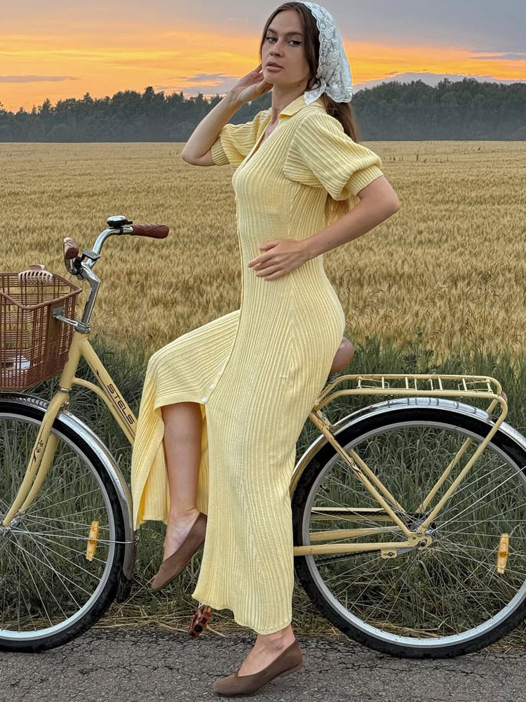 Fashion Knit Cardigan Maxi Dre - Vintage Fashion Knitwear ulasan dan harga