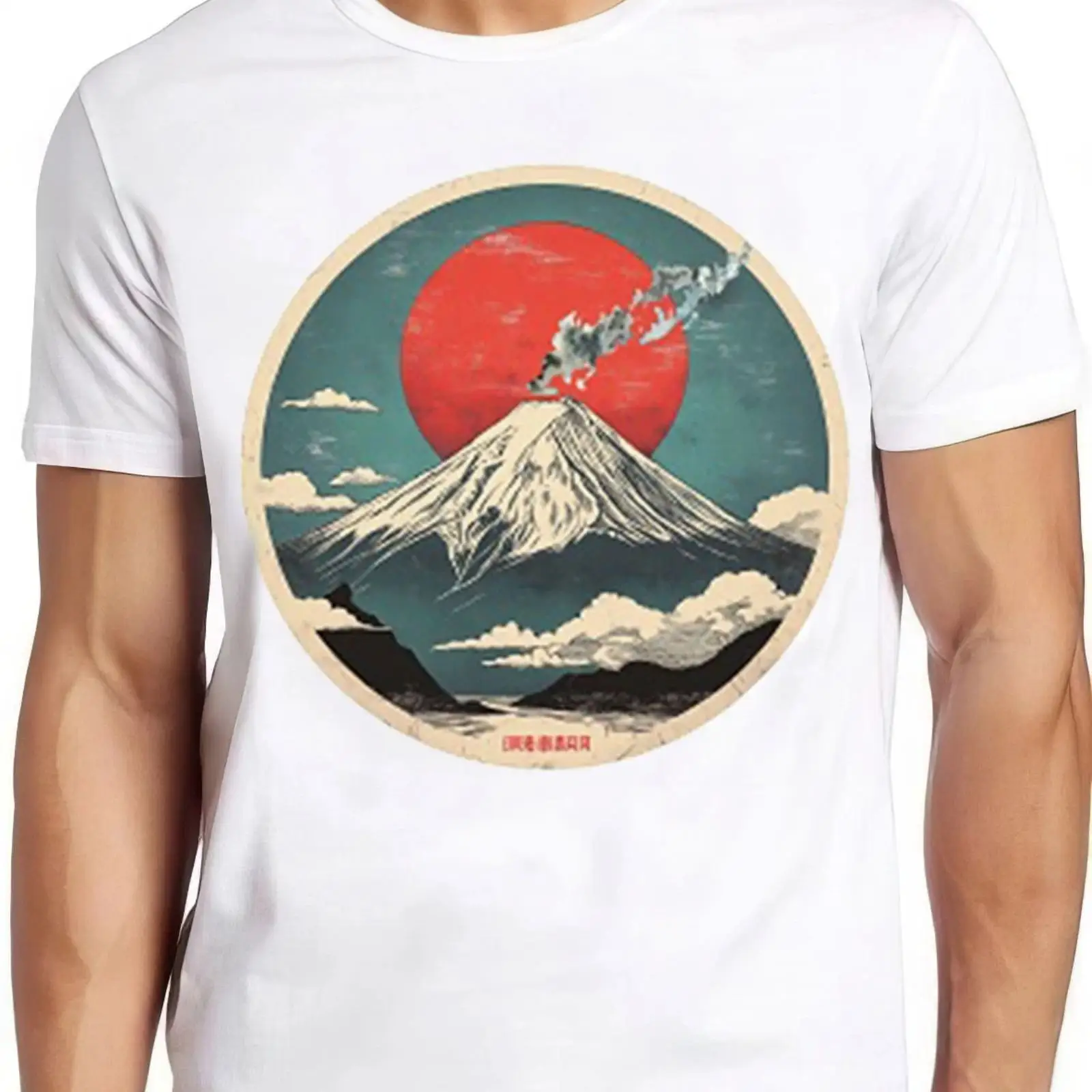 Fuji T Shirt san Mount Japan I - Vintage Fashion Icons ulasan dan harga