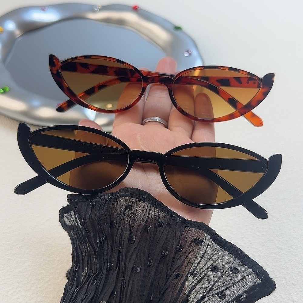 Vintage Half-frame Cat Eye Sun - Vintage Fashion Photography ulasan dan harga