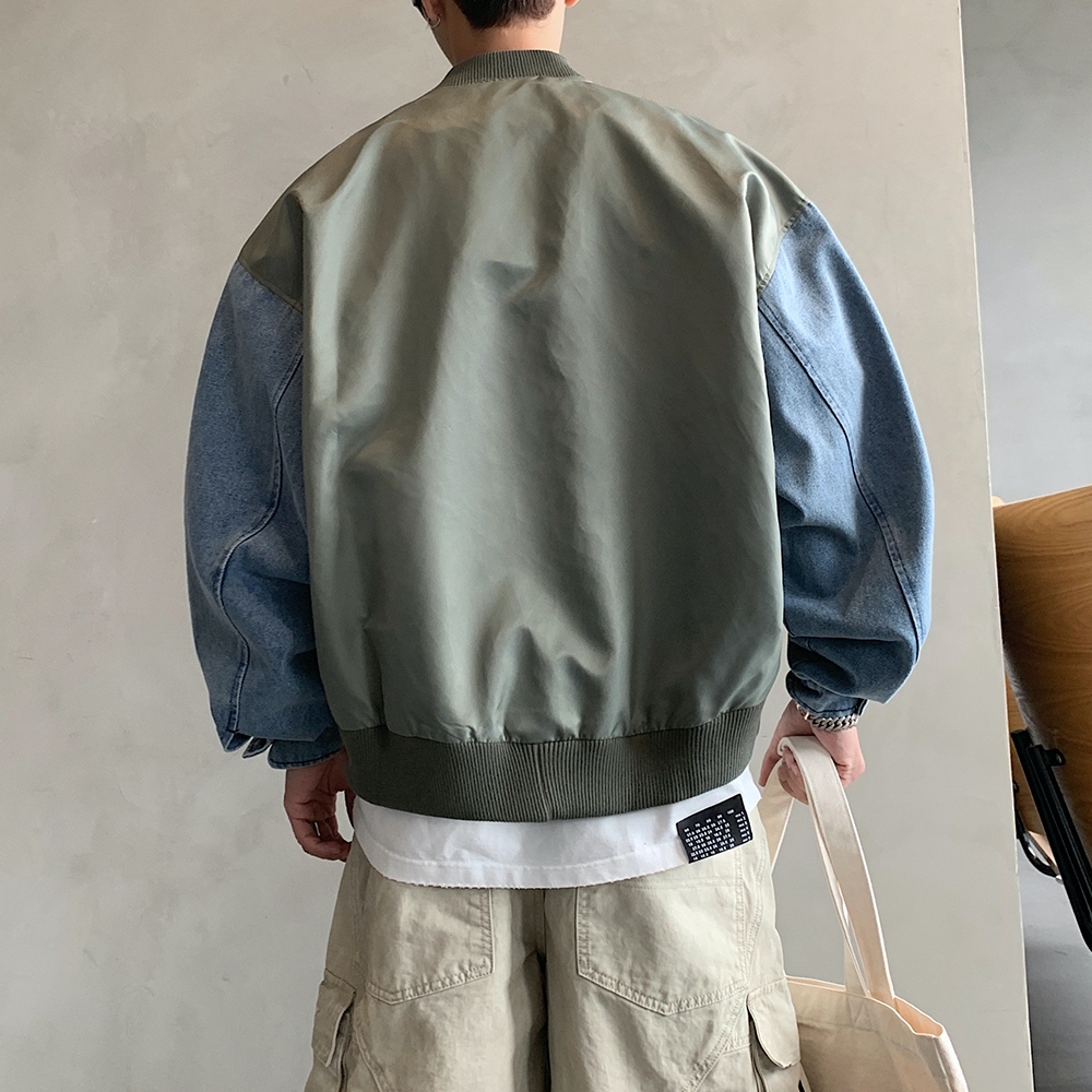 Korean Style American Denim Pa - Vintage Urban Fashion ulasan dan harga