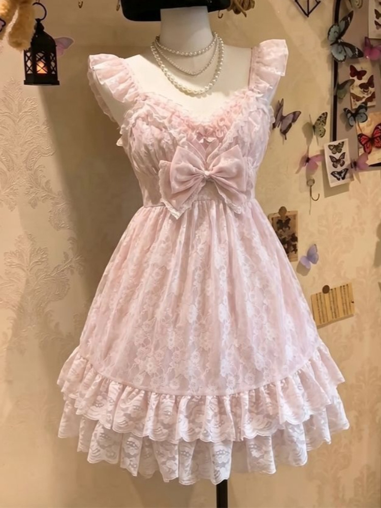Kawaii Sweet Y2K Vintage 2 Pie - Vintage Fashion Outfit ulasan dan harga