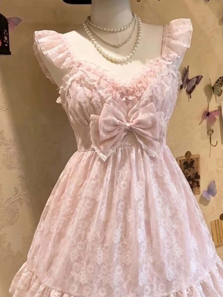 Kawaii Sweet Y2K Vintage 2 Pie - Vintage Fashion Outfit ulasan dan harga
