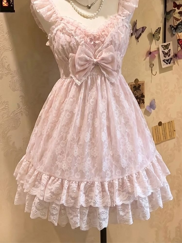 Kawaii Sweet Y2K Vintage 2 Pie - Vintage Fashion Outfit ulasan dan harga