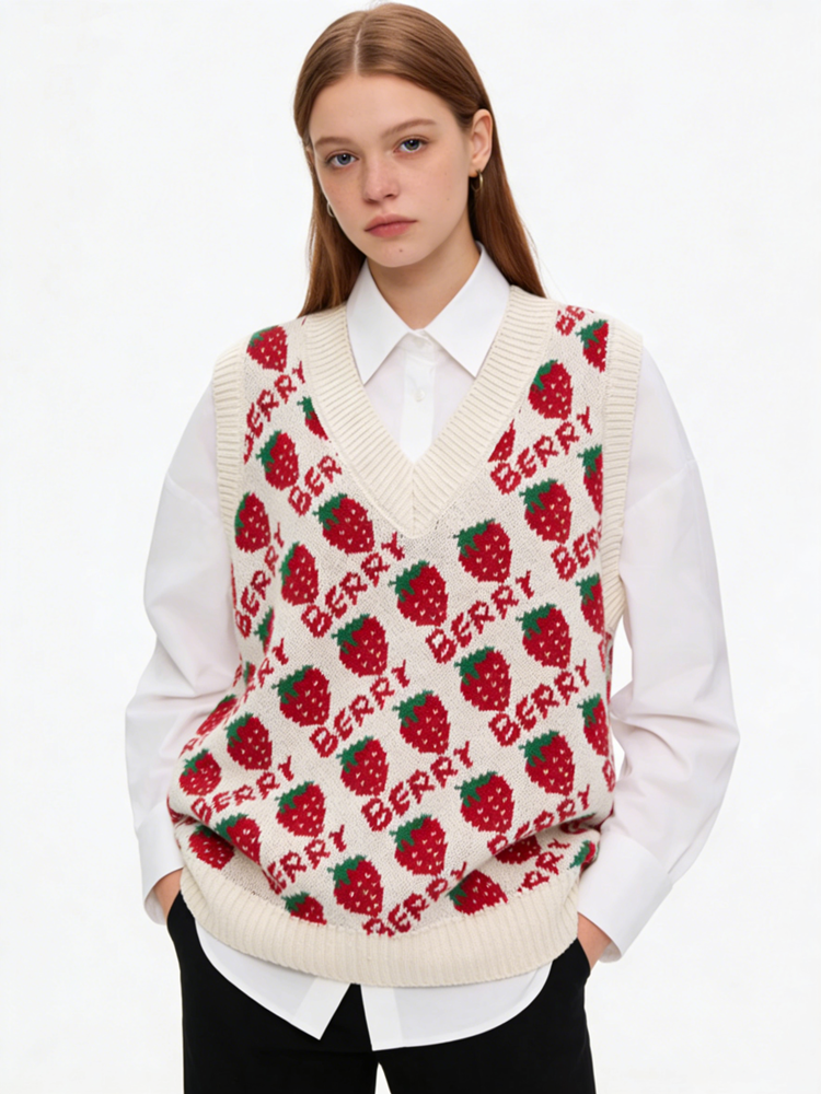 2026 Autumn Korean Style Full  - Vintage Fashion Knitwear ulasan dan harga