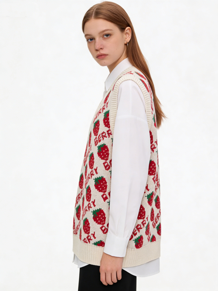 2026 Autumn Korean Style Full  - Vintage Fashion Knitwear ulasan dan harga