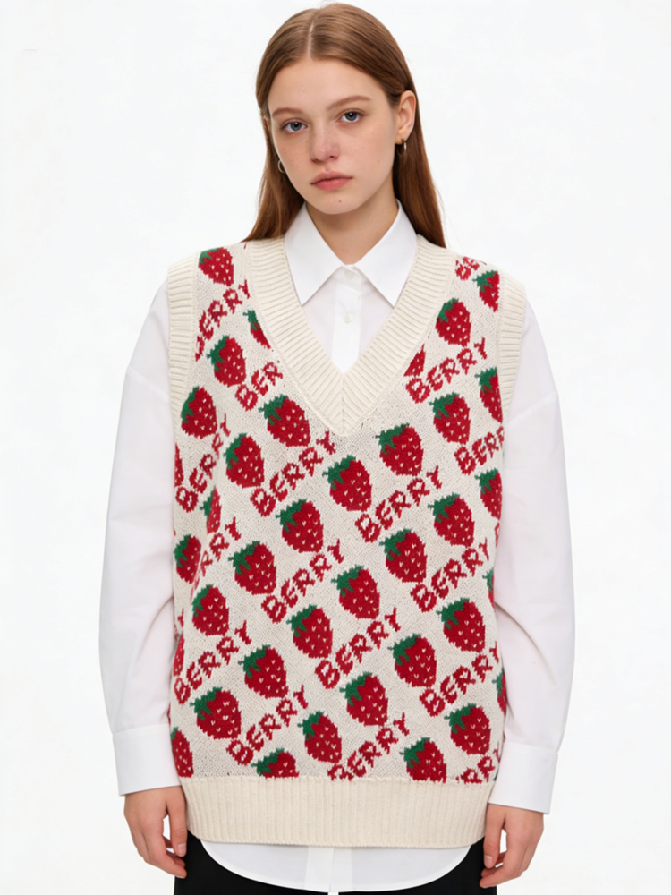 2026 Autumn Korean Style Full  - Vintage Fashion Knitwear ulasan dan harga