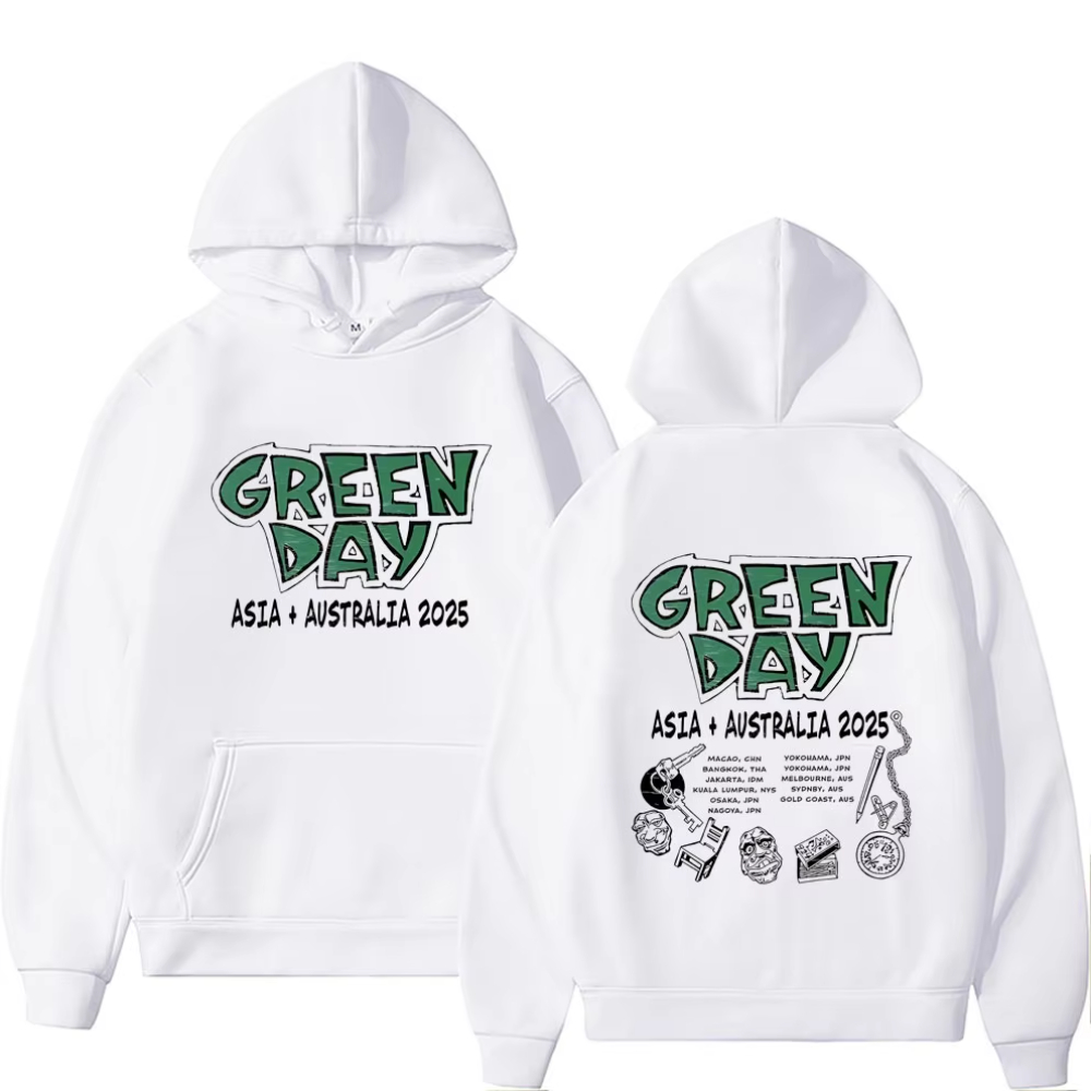 Limited Punk Band Green Day As - Vintage Fashion Australia ulasan dan harga