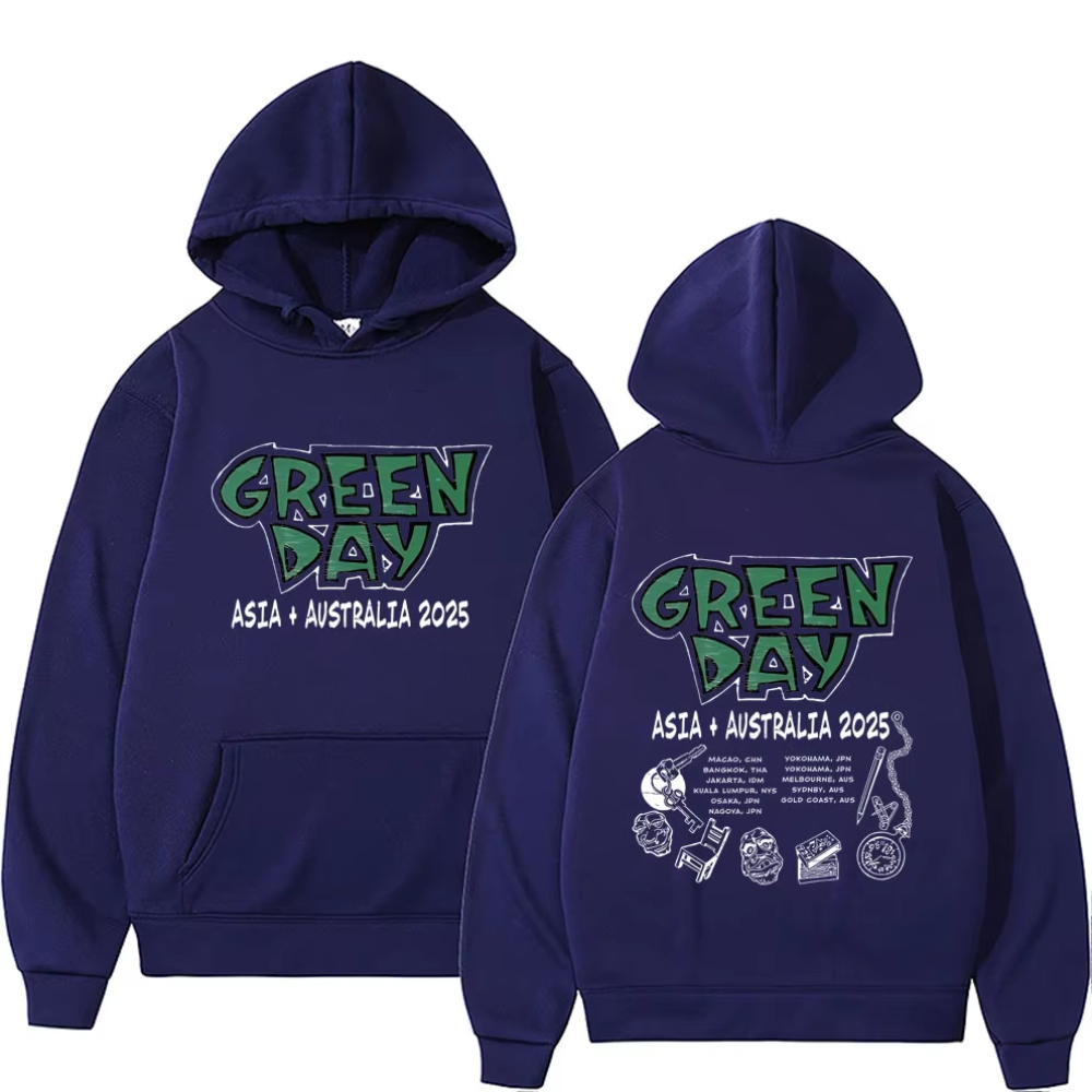 Limited Punk Band Green Day As - Vintage Fashion Australia ulasan dan harga