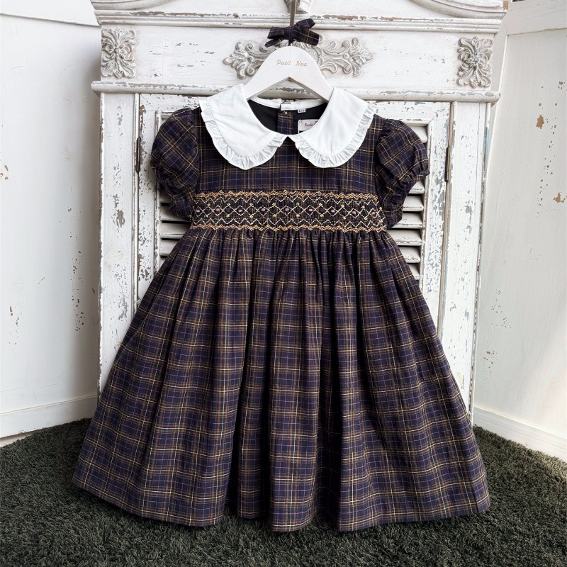 Vintage Dark Blue Hand-Embroid - Vintage Fashion Boutique ulasan dan harga
