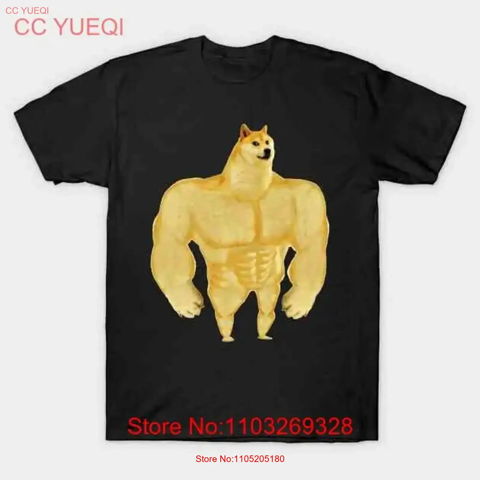 Swole Doge Made in Australia T - Vintage Fashion Australia ulasan dan harga