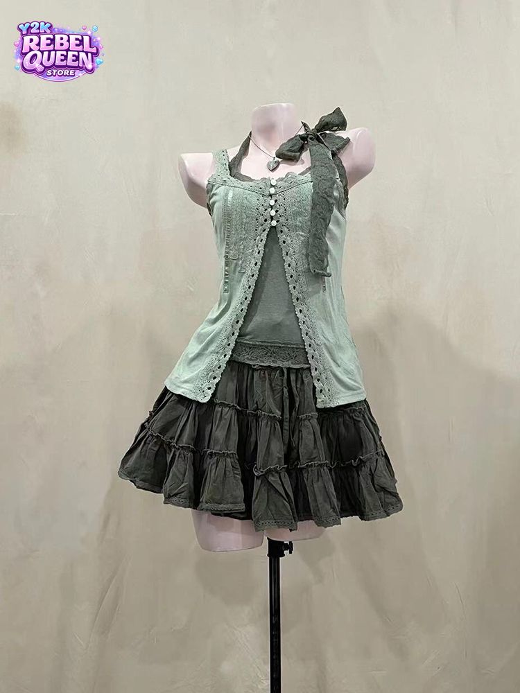 Japanese Vintage Nana Style Wo - Vintage Fashion Outfit ulasan dan harga