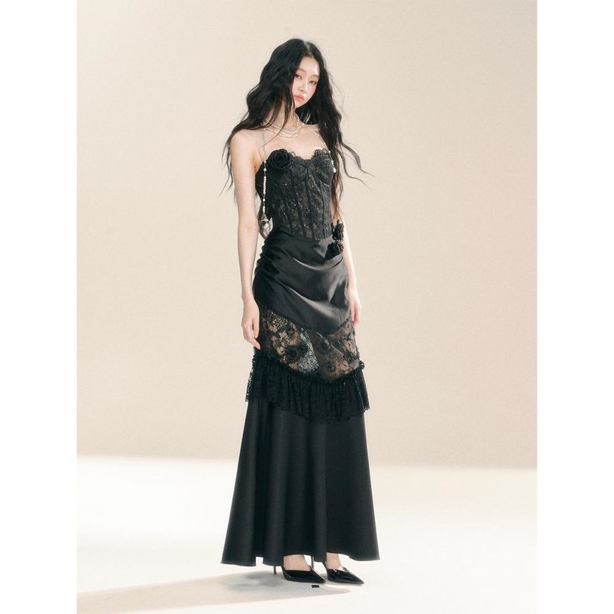Vintage Gothic Grunge Y2k Lace - Vintage Fashion Y2K ulasan dan harga