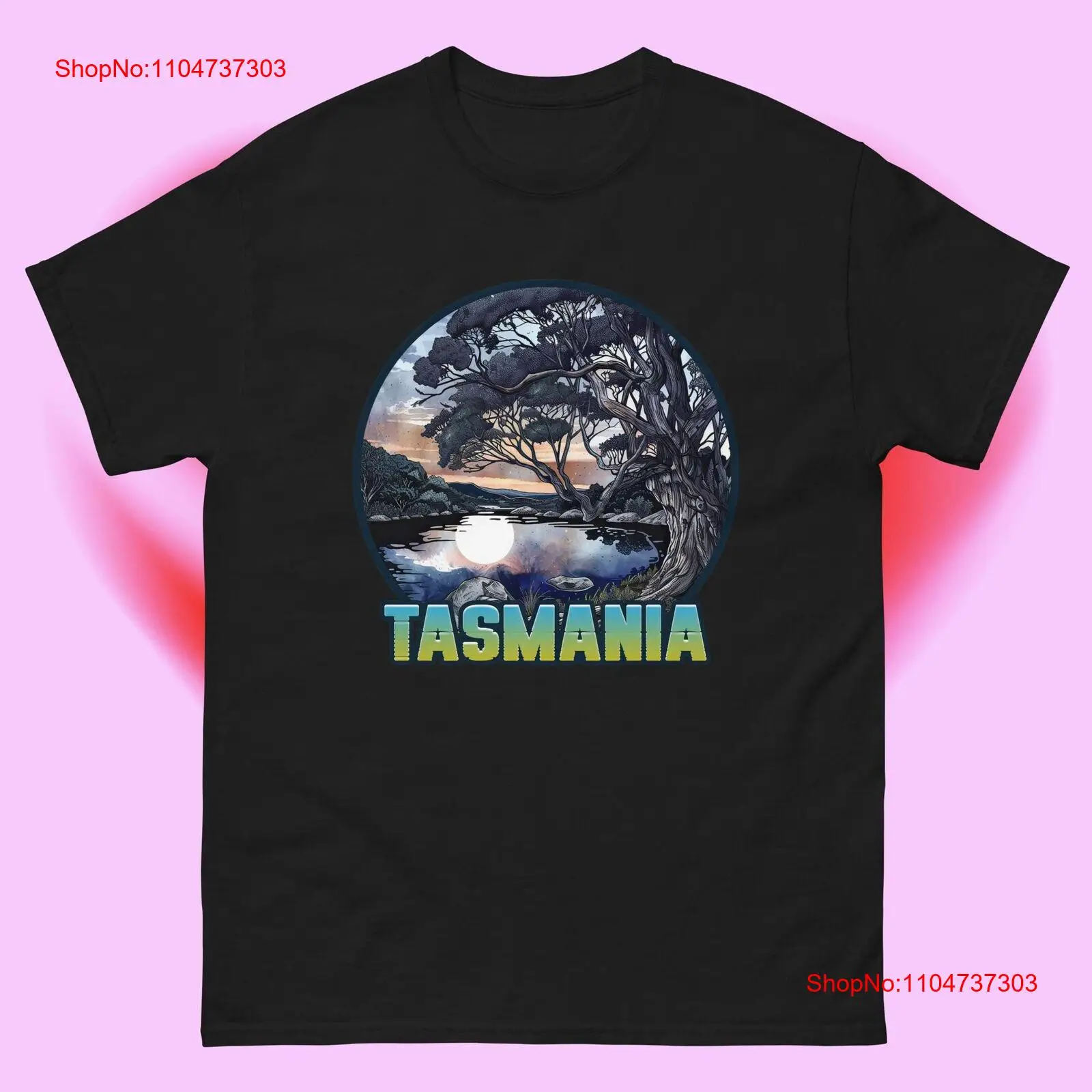 Tasmania Australia  T Shirt vi - Vintage Fashion Australia ulasan dan harga