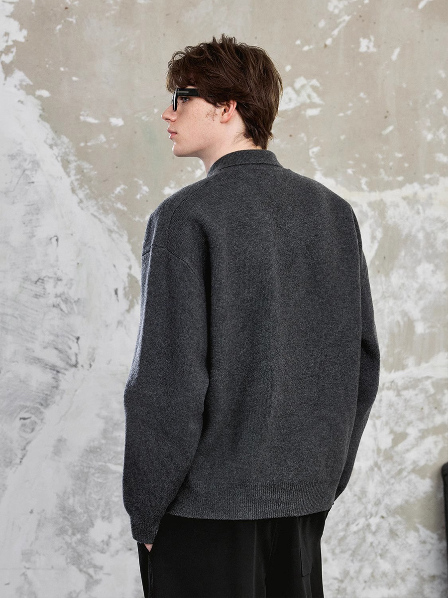 Fur Collar Pullovers Cashmere  - Vintage Urban Fashion ulasan dan harga