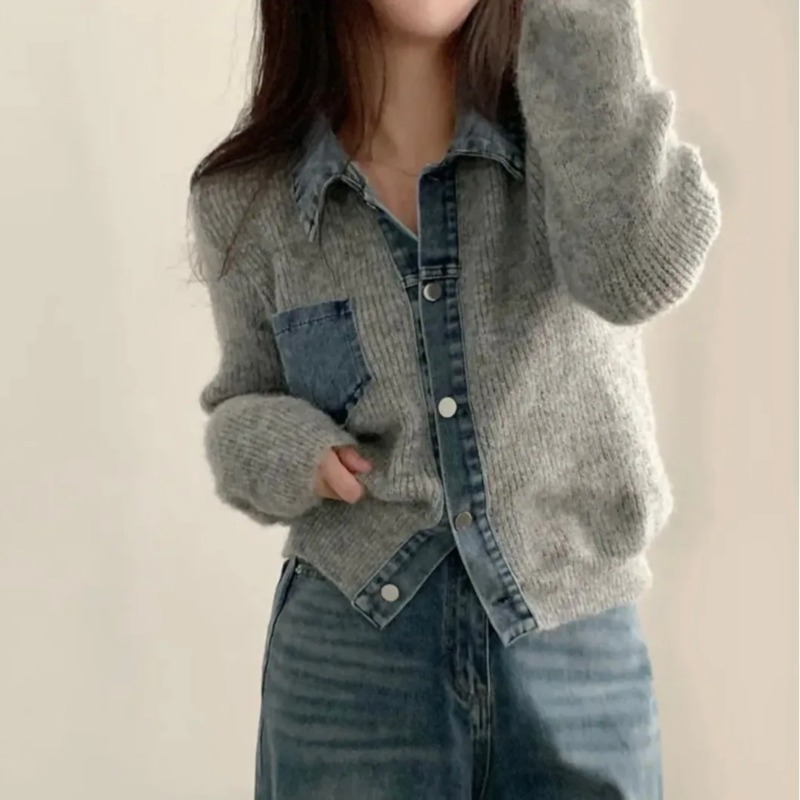 Chic Women's Knitwear Loose Fi - Vintage Fashion Knitwear ulasan dan harga
