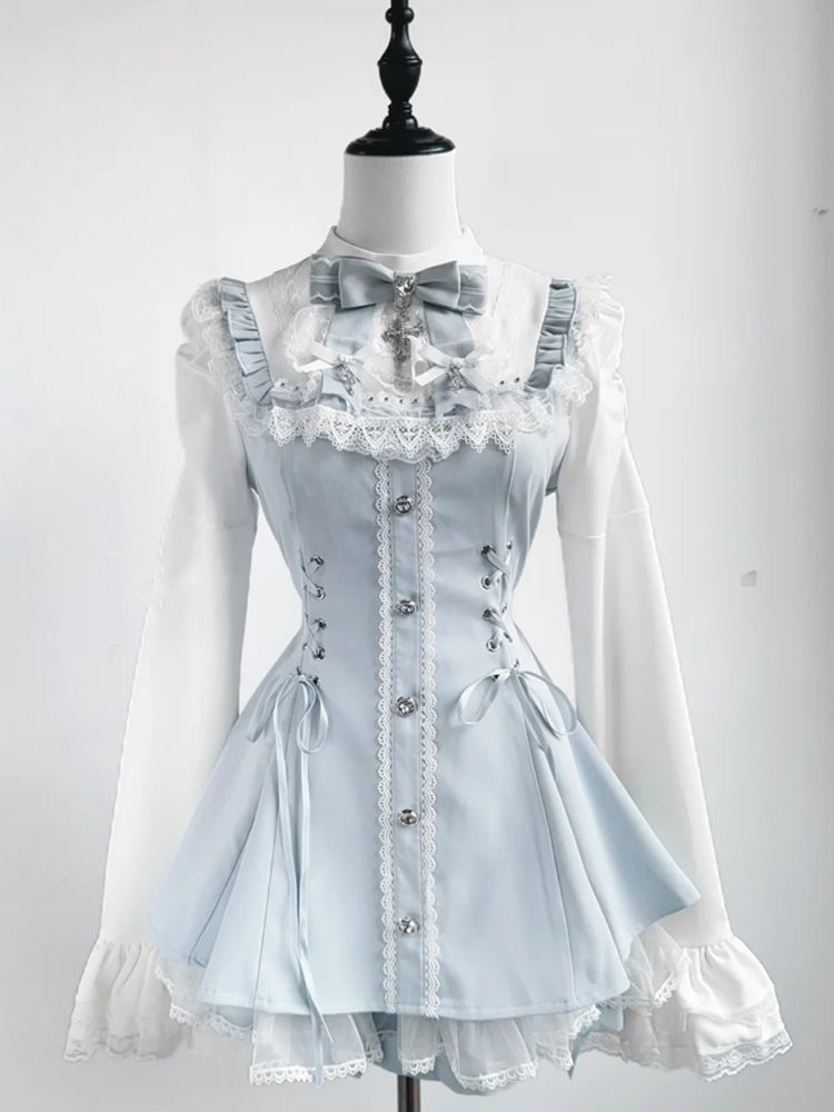 French Vintage Elegant Fashion - Vintage Fashion Outfit ulasan dan harga