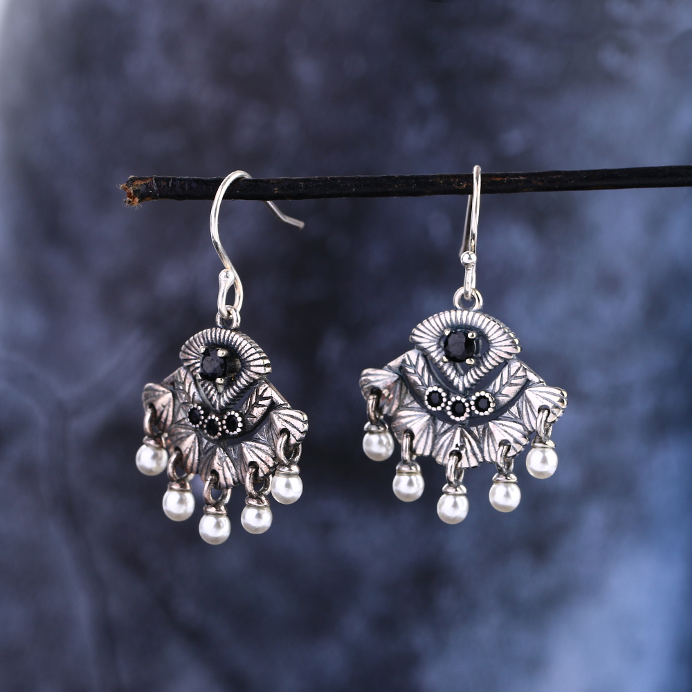 NASIYA Silver Earrings Jewelry - Vintage Fashion Boutique ulasan dan harga
