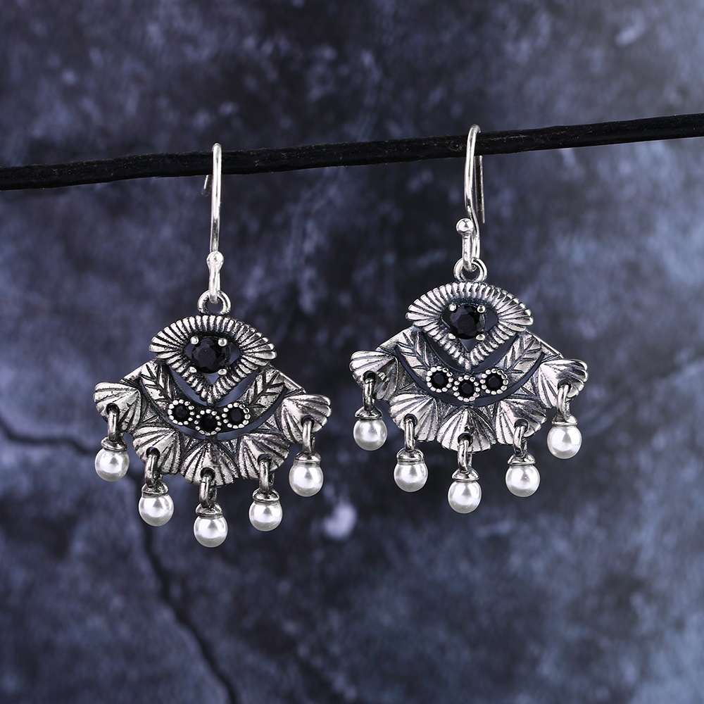 NASIYA Silver Earrings Jewelry - Vintage Fashion Boutique ulasan dan harga