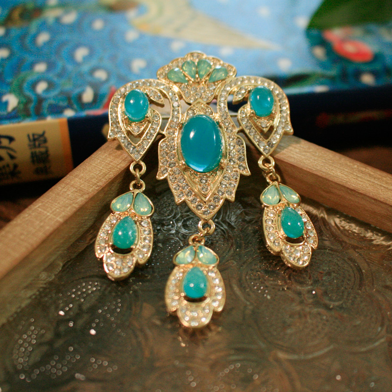 Vintage Baroque Style Crystal  - Vintage Fashion Boutique ulasan dan harga