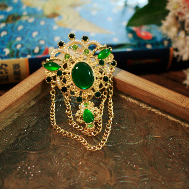 Vintage Baroque Style Crystal  - Vintage Fashion Boutique ulasan dan harga